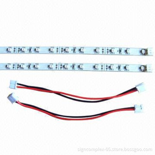 LED Rigid Strips with 12V DC Working Voltage and 60 to 180lm Luminous Flux